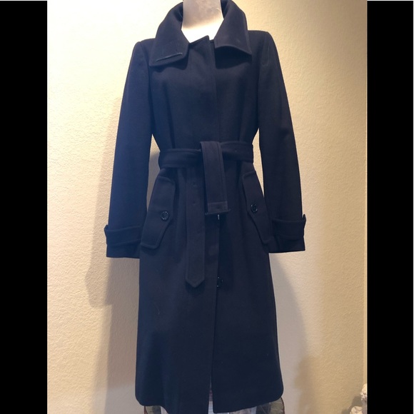 womens wool fitted coat